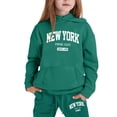 thumbnail image 1 of ibiyuan Boys Sweat Suitsweat Suits for Boyssweatshirt and Pants Warm Up Suit Solid Color Hoodie Sets 2 Pieces Boys Tracksuit Size 7back To School Clothes for Teen Boys, 1 of 4