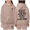 thumbnail image 1 of ibiyuan Boys Sweatsuit Setsweatsuits for Boyshoodie Pullover Tops Pants Warm Up Suit Solid Color Hoodie Sets 2 Pieces Boys Tracksuit Size 6clothing Set, 1 of 3
