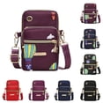 thumbnail image 1 of ibiyuan Canvas Tote Bag Women Multifunctional Large Capacity Canvas Shoulder Crossbody Cell Phone Purse Daily Shopping Bag, 1 of 7