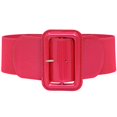 thumbnail image 1 of ibiyuan Chain Belts For Women Elastic Womens Belt, Adjustable Belts For Women, Stretch Belts With Flat Buckle Invisible Belt For Jeans Pants Dresses Shirts, 1 of 2