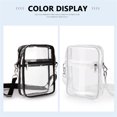 thumbnail image 1 of ibiyuan Clear Bag for Stadium Events - Clear Crossbody Bag Stadium Approved Small Mini Clear Purse, Womens Handle Handbags for Sports Concerts, 1 of 9