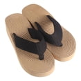 thumbnail image 1 of ibiyuan Comfortable Flip Flops for Women Thong Sandals Non- Rubber Sole Cute Slippers for Women Dressy Orthofeet Shoes for Women, 1 of 7