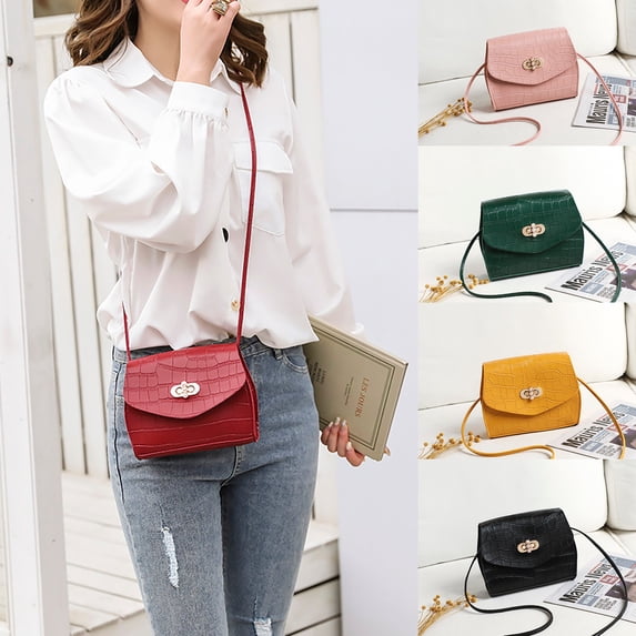 ibiyuan Crossbody Purses For Women All Match Messenger Shoulder Crossbody Tote Handbag for Ladies, Fashion Lightweight Daily Carry Purse Mom Gifts