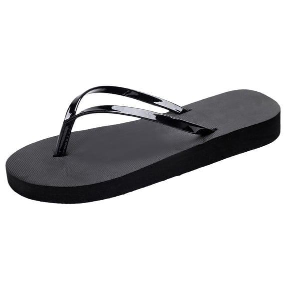 ibiyuan Cushioned Flip Flops Women Thong Sandals for Women Non- Rubber Sole Ladies Slippers Fashion Shower Shoes Women
