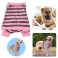 thumbnail image 1 of ibiyuan Dog Clothes For Large Dogs Striped Block Dog Shirt, Comfortable, Breathable, and -Resistant. Apparel for Small, Medium, & Large Dogs, 1 of 5