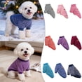 thumbnail image 1 of ibiyuan Dog Sweaters For Small Dogs Winter Dog Pajamas For Small Dogs Girl Boy Warm Soft Puppy Pjs Stretchy Jumpsuit Doggie Pet Clothes Outfits, 1 of 4