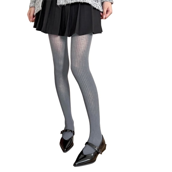 ibiyuan Lined Leggings Women Womens Opaque Lined Tights Colorful Warm Winter Thermal Tights,Dark Gray
