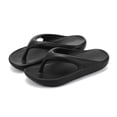 thumbnail image 1 of ibiyuan Flip Flops Women Platform Thong Sandals Non- Woven Sole Slippers for Women Casual Orthofeet Shoes for Women, 1 of 9