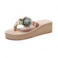 thumbnail image 1 of ibiyuan Flip Flops Women Thong Sandals Non- Tpr Sole Slippers with Arch Support for Women Casual Orthofeet Shoes for Women, 1 of 6