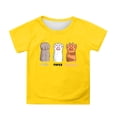 thumbnail image 1 of ibiyuan Funny T Shirts Boys Girls Short Sleeve Shirts Toddler Girl Tops Girls Shirts Round Neck Cute Print Basic Tee Soft Birthday Girl Summer Clothes,10-11 Years, 1 of 4