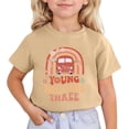 thumbnail image 1 of ibiyuan Girl Shirts Size 7-8 Short Sleeve Tshirts Girls T Shirts Size 12 Funny Graphic Baby Girl Tops Round Neck Basic Tee Lightweight Birthday Gifts Party Top,10-11 Years, 1 of 4