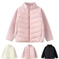 thumbnail image 1 of ibiyuan Girls Down Winter Coat Long, Windproof Hooded Jacket,Casual Outdoor Wear for Children, 1 of 4