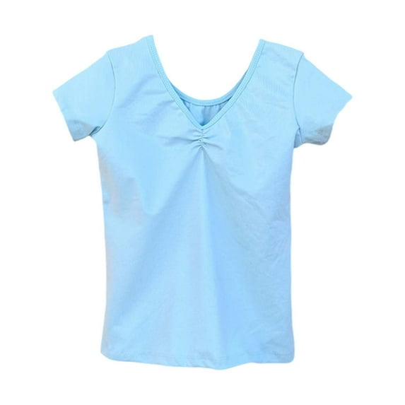 ibiyuan Girls Graphic Tees Size 10-12 Short Sleeve Girls T Shirt Cute Print Girl Tops Size 6 Crewneck Basic Tees Trendy Casual Summer Tops,8-9 Years