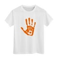 thumbnail image 1 of ibiyuan Girls T Shirts Boys,Boys Tops Short Sleeve Shirt Casual Comfortable Daily Wear Elastic Waist Summer Spring Outfit For Kids Age 2 10, 1 of 4