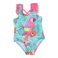 thumbnail image 1 of ibiyuan Girls Tankini Swimsuits with Shorts 10-12 One Piece Modest Bikini Hawaiian Bathing Suits Adjustable Straps Tankini Sets Tie-Straps Ruched Side Swimwear Set Girl,A-10, 1 of 9