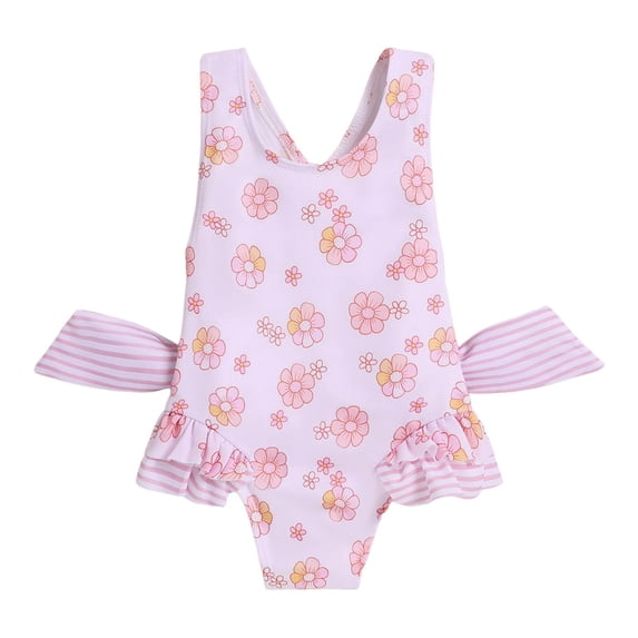 ibiyuan Girls Tankini Swimsuits Size 14-16 One Piece Bikini Sets Hawaiian Girls Bathing Suit Adjustable Strap Tankini with Shorts Swim Tank Top Ribbed Cut Out Swimwear,6-Light Pink