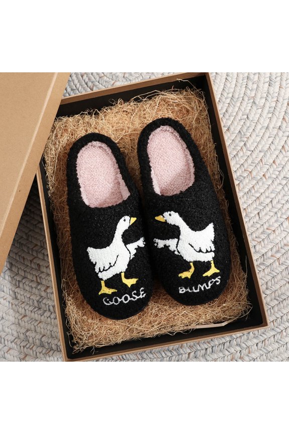 Halloween Warm House Slippers for Women Bow Pumpkin Embroidered Anti-Skid Gothic Shoes Knit Memory Foam Fun Cute Warm Lining Mens House Shoes Indoor Outdoor
