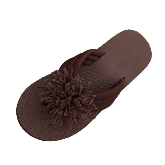 ibiyuan Havana Flip Flops Women Thong Sandals for Women Dressy Non- Thick Sole House Slippers Lightweight Orthofeet Shoes for Women