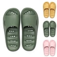 thumbnail image 1 of ibiyuan House Slippers With Arch Support Unisex Wide Width Shower Slippers Casual Soft Sole Indoor Outdoor Slides For Men Women Teens Girls, 1 of 6