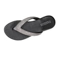 thumbnail image 1 of ibiyuan Jelly Flip Flops for Women Platform Thong Sandals Non- Tpr Sole Comfy Slippers for Women Flexible Women's Walking Shoes, 1 of 9