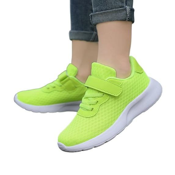 ibiyuan Kids Athletic Slip On Sneakers Comfortable Bungee Running Shoes Sneakers for Boys Running Shoes Lightwight Breathable Athletic Sport Sneaker