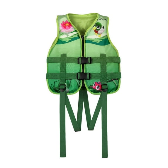 ibiyuan Kids Life Jacket Toddler Adjustable Fit Epe Foam Water Vest Swim Buoyancy Vest Child Float Swimsuit Buoyancy Swimwear Jacket,2-8years