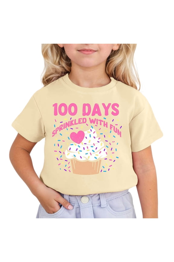 Little Boys Clothes Crewneck Funny Short Sleeve Girl Shirts Size 7-8 Cute Graphic Basic Tee Loose Fit Vacation Summer Tee Top