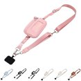 thumbnail image 1 of ibiyuan Medium Crossbody Bags For Women Adjustable Crossbody Phone Lanyard Strap with Matching Wallet, Detachable Clip On Phone Purse Shoulder Strap Mom Birthday Gifts, 1 of 8