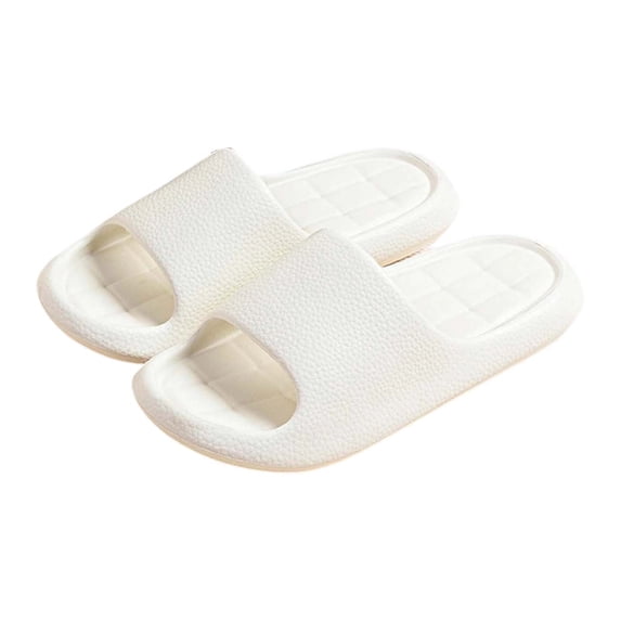 ibiyuan Men House Slippers Womens Slides Non Open Toe Comfortable Walking Sandals for Women Flexible Womens Shower Shoes for Beach,travel,water or Poolside