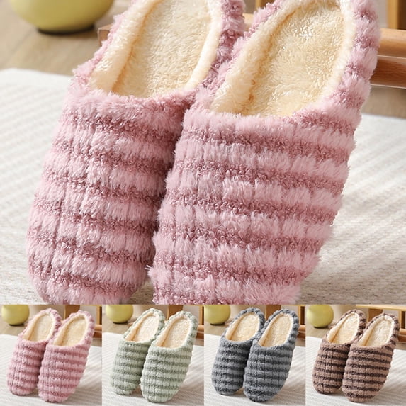 ibiyuan House Slippers for Men Women Orthopedic on Lined Indoor House Home Winter Shoes Memory Foam Breathable with Arch Support Bridal Party Shower Gift