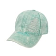 thumbnail image 1 of ibiyuan Men's Baseball Caps Funny Hats Men's and Women's Washed Solid Color Baseball Cap with Eyelets for Outdoor Sun, 1 of 1