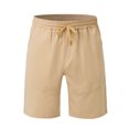 thumbnail image 1 of ibiyuan Mens Casual Shorts Sweat Shorts Men Chino Shorts Gym Shorts High Waisted Elastic Drawstring Workout Shorts Men Straight-Fit Swim Shorts Women Y2k Summer Beach Lounge Shorts, 1 of 8