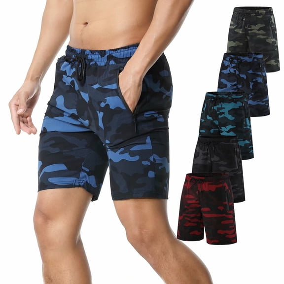 ibiyuan Mens Mesh Camo Graphic Shorts Mens Basketball Shorts Vintage Designer Workout Shorts Casual Cool Streetwear Waist Pants
