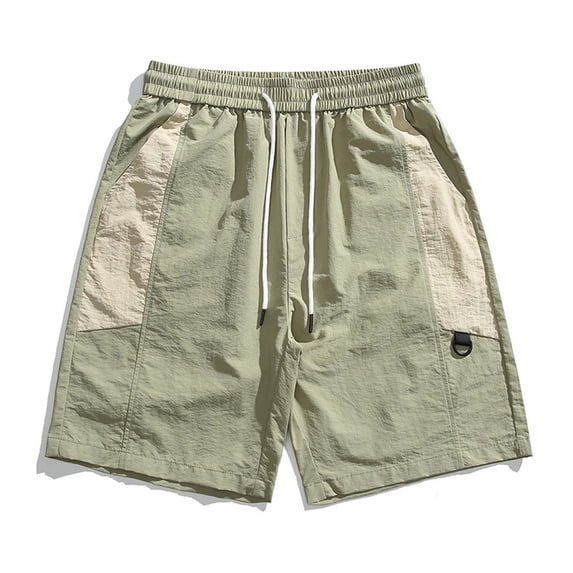 ibiyuan Mens Shorts Sweatshorts Mens Gym Shorts Chinos Short Elastic Waist Drawstring Running Shorts for Men Straight-Fit Golf Shorts Breathable Summer Beach Shorts with Pockets