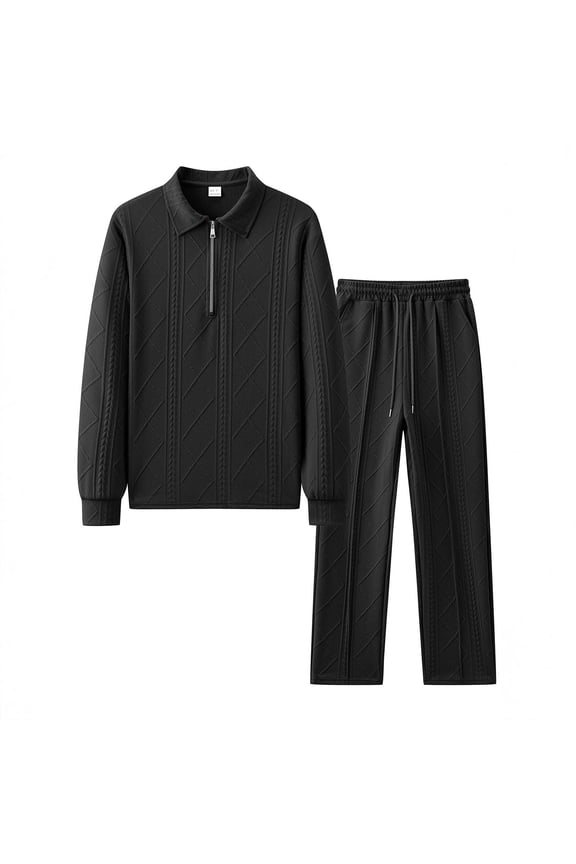 Mens Track Suits 2 Piece Set Big and Tall 4xlt Matching Outfits Casual Long Sleeve Hooded Sweatshirt and Jogger Pants Sweatsuit Set Walking Sets,Black