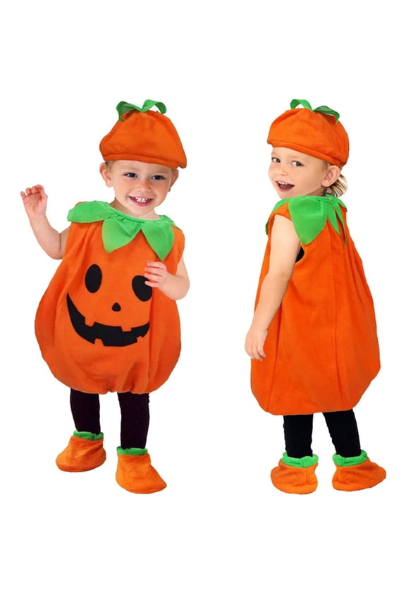 My First Halloween Baby Girl Outfit Newborn Pumpkin Bubble Romper Infant Jumpsuit Overalls Cute Pumpkin Clothes