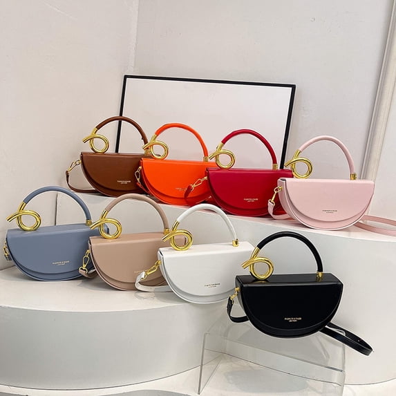 ibiyuan Oversized Tote Bags For Women Modern Craft Semi Circular Elegant Shoulder Crossbody Handbag for Women, Sophisticated Versatile Everyday Carry Purse Anniversary Gifts