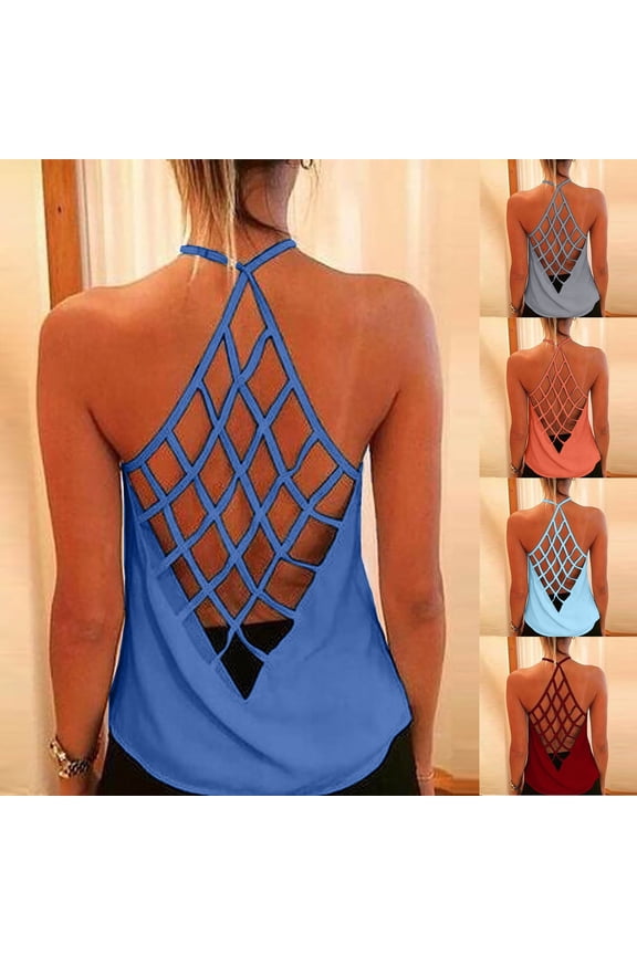 Running Tank Tops for Women Sleeveless Tank Tops for Women Scoop Neck Basic Undershirt Running Muscle Tank Yoga Shirts Loose Fit Gym Clothes,Orange