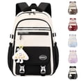 thumbnail image 1 of ibiyuan School Backpacks Korean Casual Stylish Versatile Large Capacity School Bag for Ages 5th 6th 8th 10th, Middle Elementary, High School, Daily Commute, Outings, 1 of 8