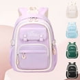 thumbnail image 1 of ibiyuan School Backpacks Water Resistant Multi Compartment Large Capacity School Bag for Ages 5th 6th 8th 10th, Middle Elementary, High School, Daily Campus, 1 of 4