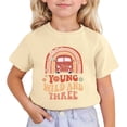 thumbnail image 1 of ibiyuan Shirts for Girls 7-8 Short Sleeve Girls T-Shirts Graphic Print Toddler Girl Tops 2t Round Neck Tee Casual Party Gift Summer Tee Tops,5-6 Years, 1 of 4