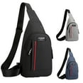 thumbnail image 1 of ibiyuan Sling Bag Anti-Theft Crossbody Bag Trend Sports Sling Crossbody Chest Bag for Men, Fashion Leisure Single Strap Messenger Backpack Daily Commute, 1 of 4