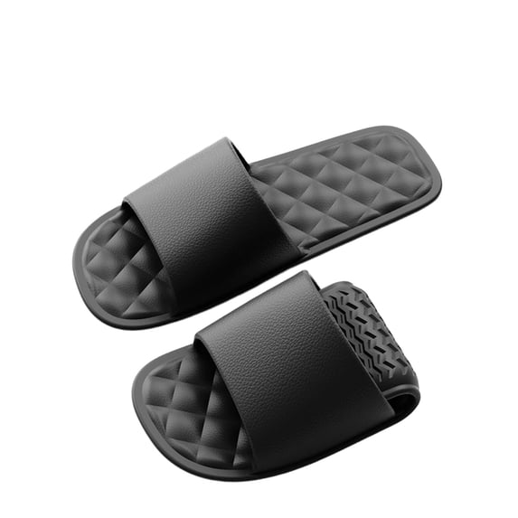 ibiyuan Slippers for Women Outdoor Slides for Men Non Open Toe Dressy Sandals Elegant Womens Beach Shoes for Indoor Bathroom Pool Spa