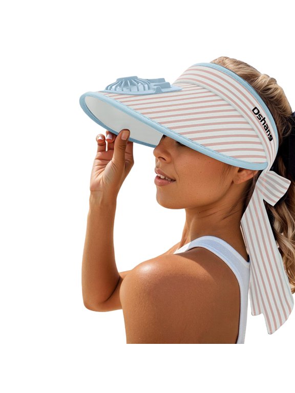 Solar Fan Hat for Men Women Wide Brim Hats for Men Usb & Solar Powered Fishing Hat Funny 2-In Hands-Free Hat Fan Sun Hats for Men for Fishing, Hiking Camping, Beach
