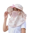 thumbnail image 1 of ibiyuan Solar Fan Hat Wide Brim Hat Wide Brim Solar Fan for Men Women Hat with Fans Solar Power Fishing Hat Funny 2-In Hands-Free Hat Fan Womens Sun Hat for Hiking, Fishing, Gardening Black, 1 of 2