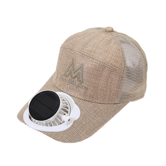 ibiyuan Solar Fan Hat for Women Wide Brim Hats for Women Solar Powered Fan Hat Fishing Hat with Neck Flap 2-In Hands-Free Hat Fan Womens Sun Hat Waterproof Outdoor Hiking Camping Fishing