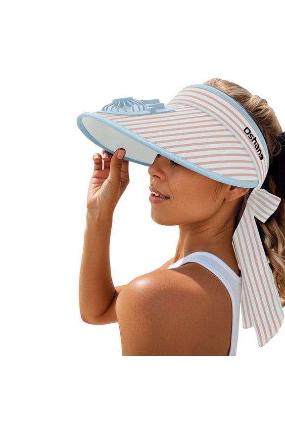 Solar Fan Hats for Woman Wide Brim Sun Hat with Solars Fan Usb & Solar Powered Fishing Hat Funny 2-In Hands-Free Hat Fan Mens Sun Hat for Fishing, Hiking Camping, Beach