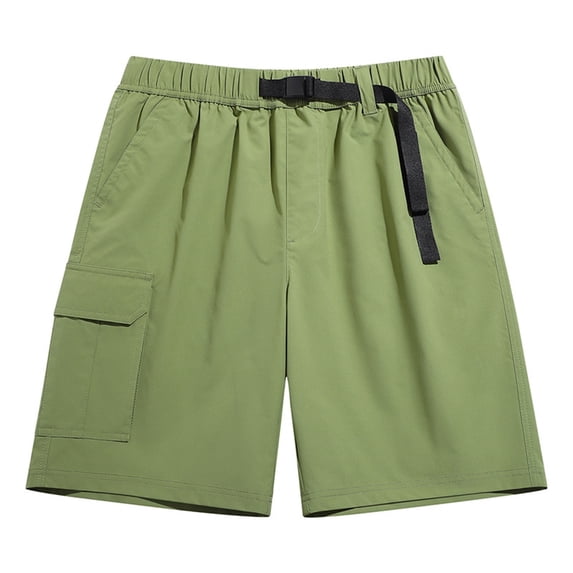 ibiyuan Sweat Shorts Chino Work Shorts Men Shorts Elastic Waist Drawstring Mens Workout Shorts Quick Dry Straight Leg Golf Shorts Summer Beach Shorts with Pockets