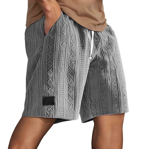 ibiyuan Sweat Shorts Mens Chino Cotton Shorts Shorts Men Elastic High Waisted Drawstring Athletic Shorts Cotton Straight-Fit Mens Boxer Shorts Beach Vacation Shorts with Pockets