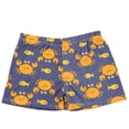 thumbnail image 1 of ibiyuan Swimming Trunks for Boys 4t Summer Bathing Suit for Kids Quick-Dry Baby Boy Swimsuits Cargo Pocket Pool Shorts Stretch Funny Print Beach Swimwear,One Size, 1 of 3